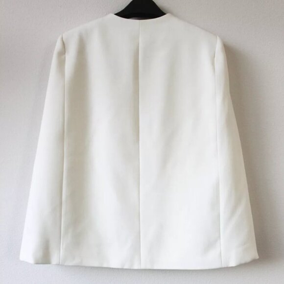 BCBG MaxAzria Upas Cape Blazer – Off-White, NWT XXS $268 MSRP New With Tags - Picture 5 of 10